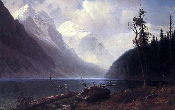  Albert Bierstadt Lake Louise - Canvas Art Print