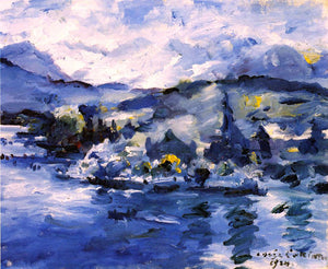  Lovis Corinth Lake Lucerne, Afternoon - Canvas Art Print