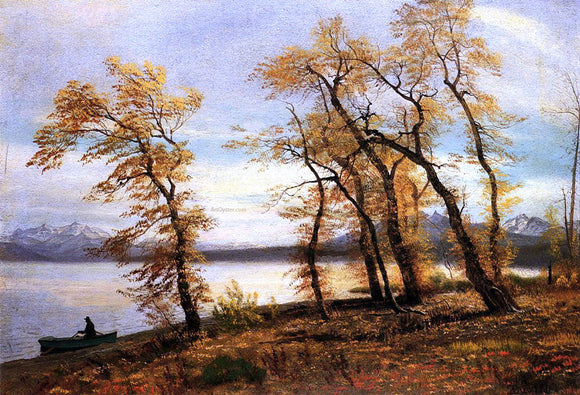  Albert Bierstadt Lake Mary, California - Canvas Art Print