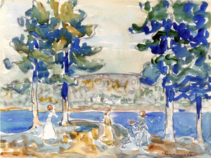  Maurice Prendergast Lake, New Hampshire - Canvas Art Print