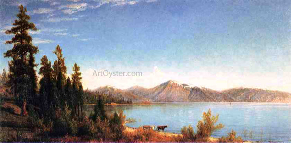  John Ross Key Lake Tahoe - Canvas Art Print