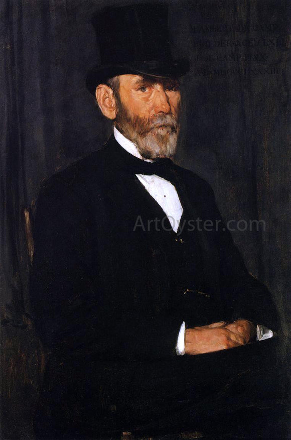  Joseph Rodefer De Camp Lambert DeCamp - Canvas Art Print