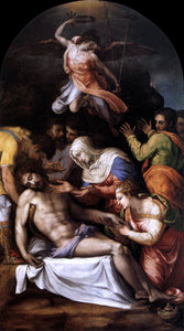  Cecchino Del Salviati Lamentation - Canvas Art Print