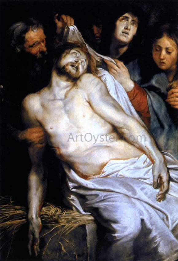  Peter Paul Rubens Lamentation (Christ on the Straw) - Canvas Art Print