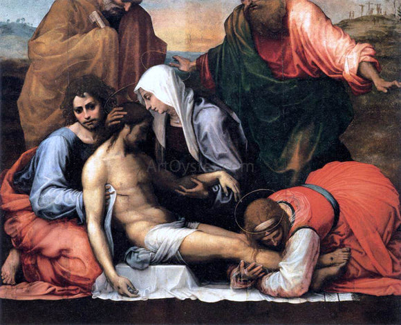  Fra Bartolomeo Lamentation - Canvas Art Print