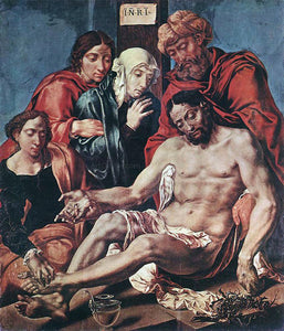  Maerten Van Heemskerck Lamentation of Christ - Canvas Art Print