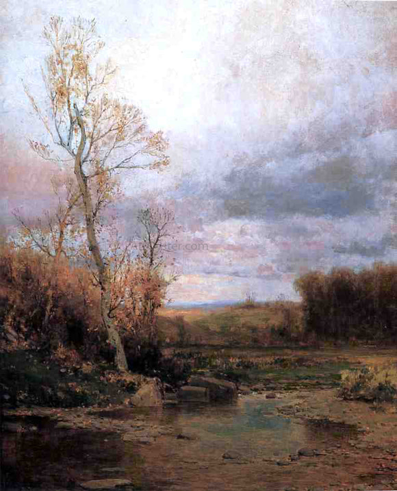  Jervis McEntee Landscape - Canvas Art Print