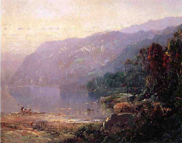  William Louis Sonntag Landscape - Canvas Art Print