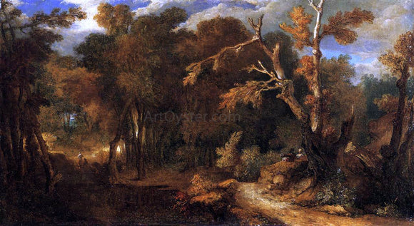  Nicolas De Largilliere Landscape - Canvas Art Print