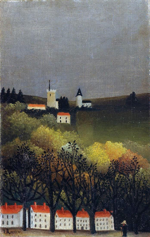  Henri Rousseau Landscape - Canvas Art Print