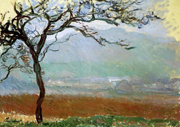  Claude Oscar Monet Landscape at Giverny - Canvas Art Print