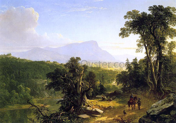  Asher Brown Durand Landscape - Composition: In the Catskills - Canvas Art Print
