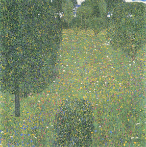 Gustav Klimt Landscape Garden Meadown in Flower - Canvas Art Print