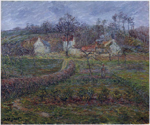  Gustave Loiseau Landscape in a Valley - Canvas Art Print