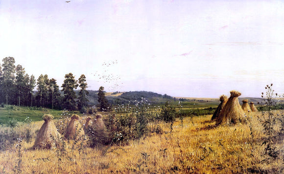  Ivan Ivanovich Shishkin Landscape in Polessie - Canvas Art Print