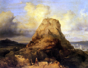  Jacobus Albertus Michael Jacobs Landscape in Rhodes - Canvas Art Print
