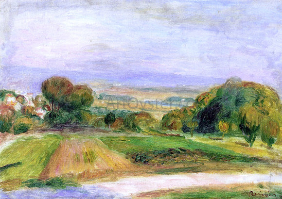  Pierre Auguste Renoir Landscape, Magagnosc - Canvas Art Print
