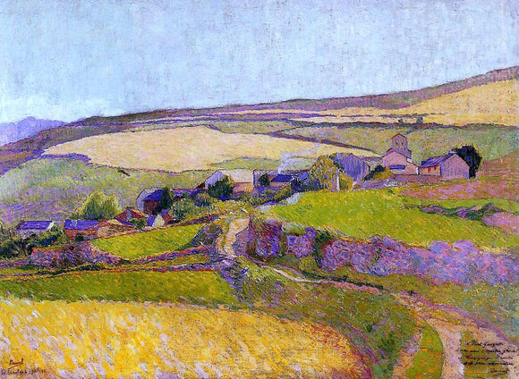  Georges-Daniel De Monfried Landscape near Banyuls - Canvas Art Print