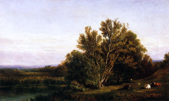  Eliza Greatorex Landscape near Cranbrook - Canvas Art Print
