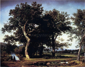  Thomas Worthington Whittredge Landscape near Minden - Canvas Art Print