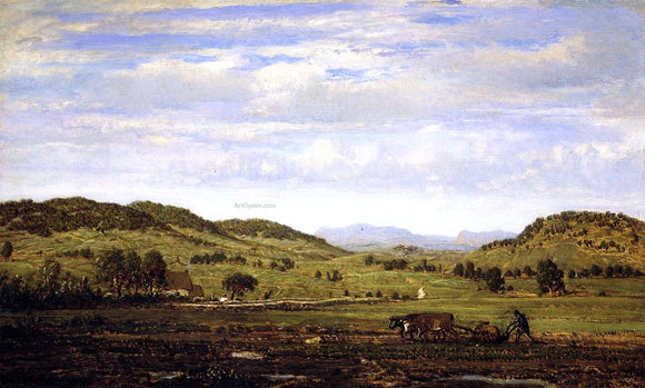  Theodore Rousseau Landscape of Jura, Arbois - Canvas Art Print