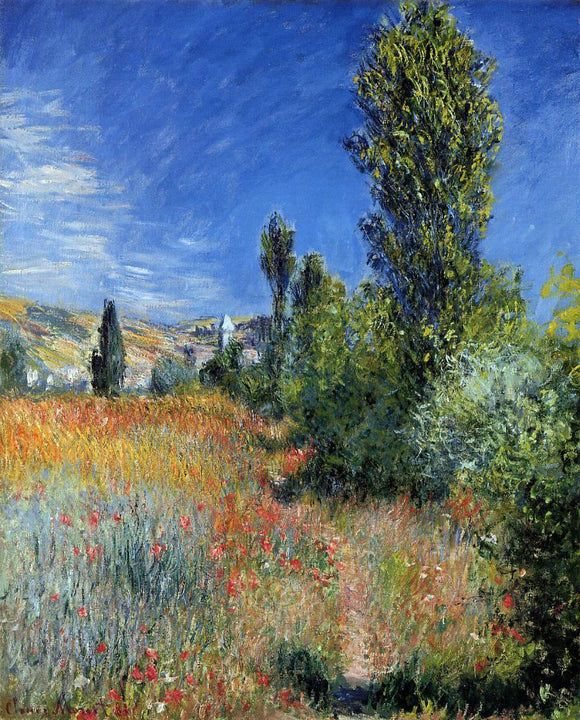  Claude Oscar Monet Landscape on the Ile Saint-Martin - Canvas Art Print