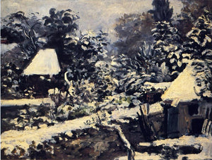  Pierre Auguste Renoir Landscape, Snow Effect - Canvas Art Print
