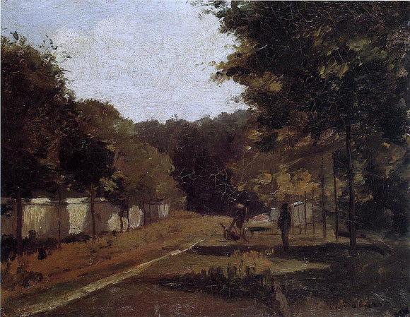  Camille Pissarro Landscape, Varenne-Saint-Hilaire - Canvas Art Print