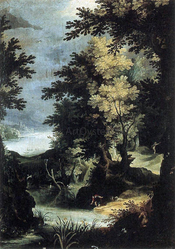  Paul Bril Landscape with a Mythological Scene - Canvas Art Print
