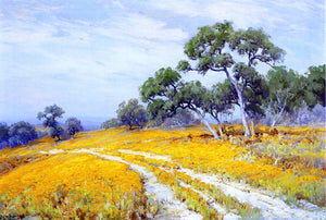  Julian Onderdonk Landscape with Coreopsis - Canvas Art Print