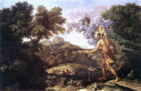  Nicolas Poussin Landscape with Diana and Orion - Canvas Art Print