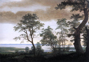  The Younger Cornelis Hendricksz Vroom Landscape with Estuary - Canvas Art Print