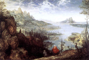  The Elder Pieter Bruegel Landscape with the Flight into Egypt - Canvas Art Print