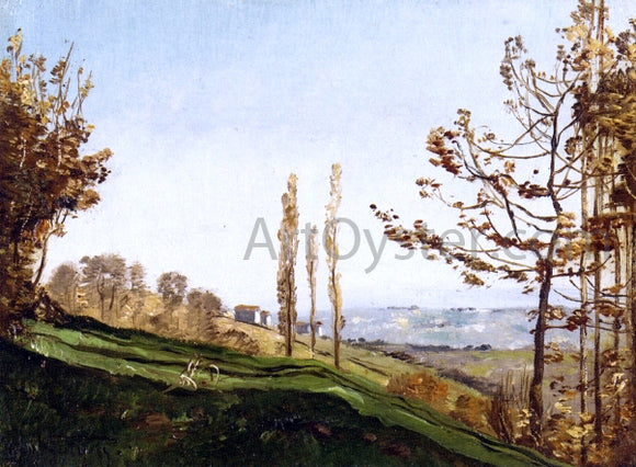  Paul-Camille Guigou Landscape with Three Poplars - Canvas Art Print