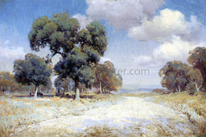  Julian Onderdonk Landscape with Wagon - Canvas Art Print
