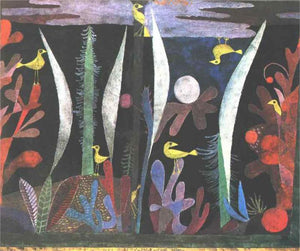  Paul Klee Landscape with Yellow Birds - Canvas Art Print