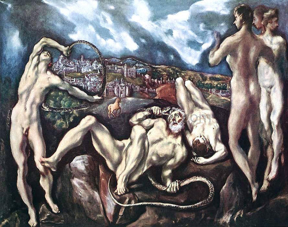  El Greco Laokoon - Canvas Art Print