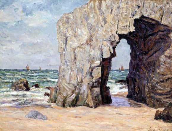  Maxime Maufra L'Arche de Port blanc presq L'Ile de Quiberon - Canvas Art Print