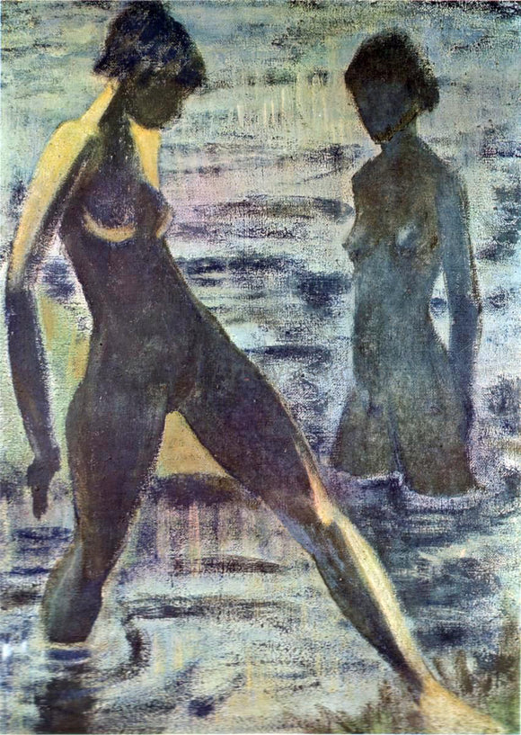  Otto Mueller Large Bathers - Canvas Art Print