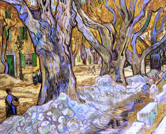  Vincent Van Gogh Large Plane Trees - Canvas Art Print