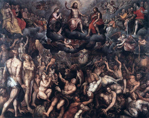  Raphael Coxcie Last Judgment - Canvas Art Print