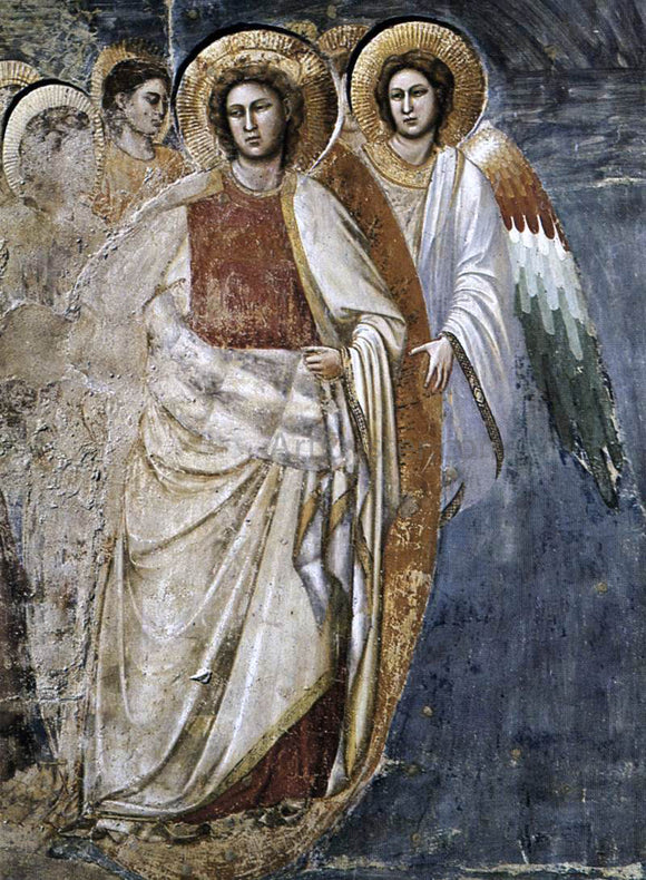  Giotto Di Bondone Last Judgment (detail 6) (Cappella Scrovegni (Arena Chapel), Padua) - Canvas Art Print