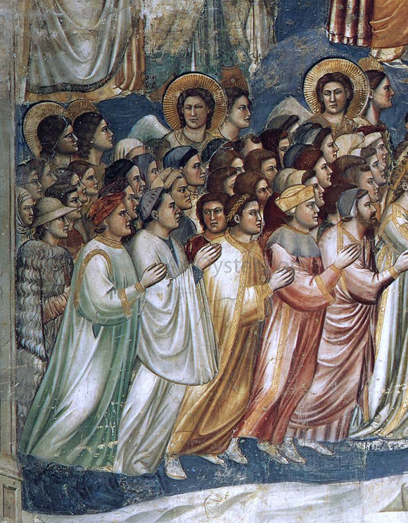  Giotto Di Bondone Last Judgment (detail 7) (Cappella Scrovegni (Arena Chapel), Padua) - Canvas Art Print