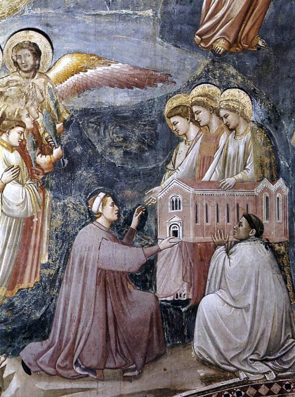  Giotto Di Bondone Last Judgment (detail 9) (Cappella Scrovegni (Arena Chapel), Padua) - Canvas Art Print