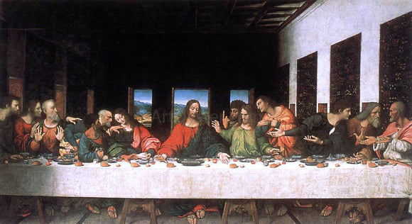  Leonardo Da Vinci Last Supper - Canvas Art Print