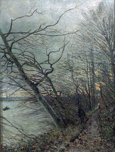  Alfred Sisley Le Bois des Roches - Veneux- Nadon - Canvas Art Print
