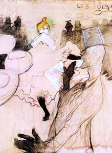  Henri De Toulouse-Lautrec Le Goulue and Valentin, the 'Boneless One' - Canvas Art Print