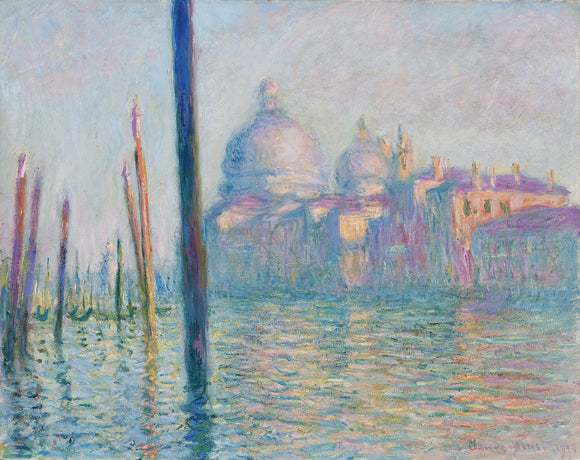 Claude Oscar Monet Le Grand Canal - Canvas Art Print