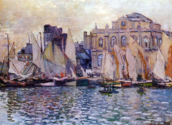  Claude Oscar Monet Le Havre Museum - Canvas Art Print