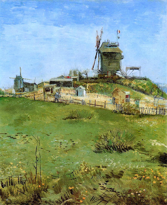  Vincent Van Gogh Le Moulin de la Gallet - Canvas Art Print